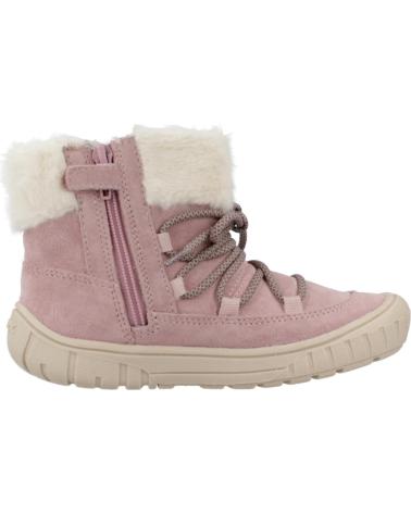 Botas de Niña GEOX BOTAS NINA MODELO B OMAR COLOR ROSA C8014