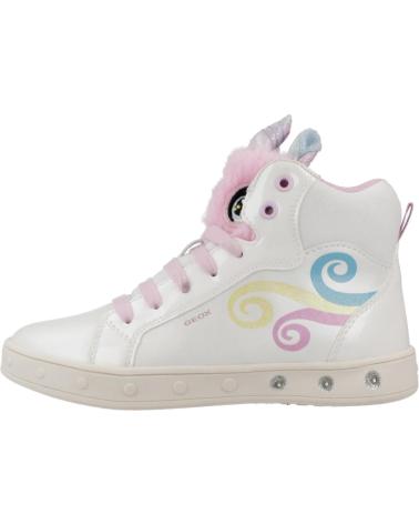  de  geox J468WA 0NFBH J SKYLIN C0653 WHITE-MULTICOLOR