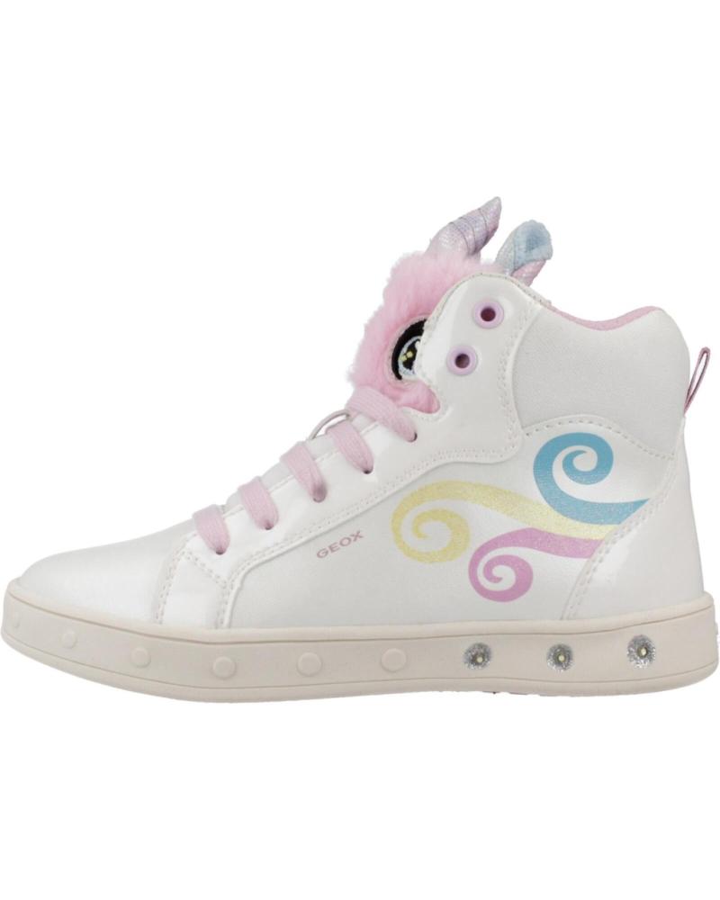  de  geox J468WA 0NFBH J SKYLIN C0653 WHITE-MULTICOLOR