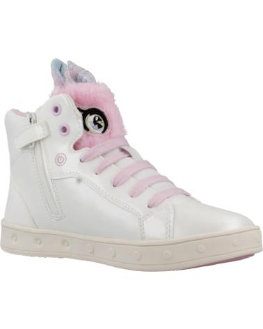  de  geox J468WA 0NFBH J SKYLIN C0653 WHITE-MULTICOLOR