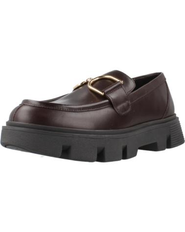 Mocassins de Mulher GEOX MOCASINES MUJER MODELO D VILDE COLOR MARRON C6009