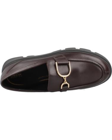 Mocassins de Mulher GEOX MOCASINES MUJER MODELO D VILDE COLOR MARRON C6009