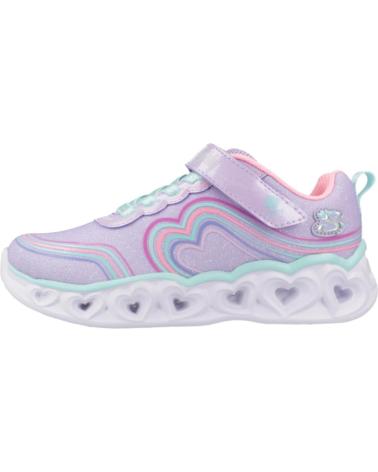 Deportivas de Niña SKECHERS ZAPATILLAS NINA MODELO HEART LIGHTS - RETRO COLOR VIOLETA LV LVMT