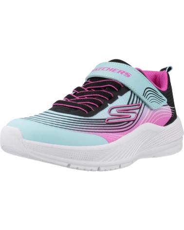 SKECHERS MICROSPEC ADVANCE MEHRFARBIGE KINDERSNEAKER AQPR