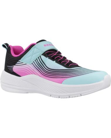 SKECHERS MICROSPEC ADVANCE MEHRFARBIGE KINDERSNEAKER AQPR