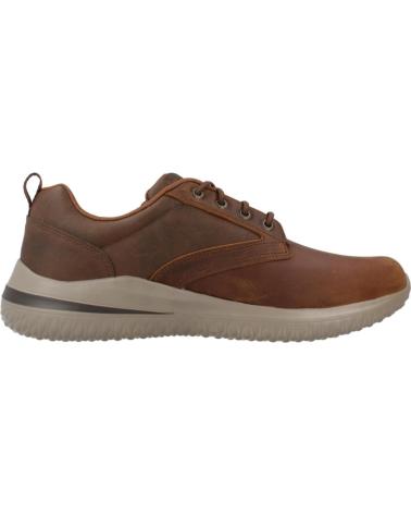Sportivo-De-Hombre-SKECHERS-ZAPATILLAS-HOMBRE-MODELO-GLAVINE-COLOR-MARRON-CDB