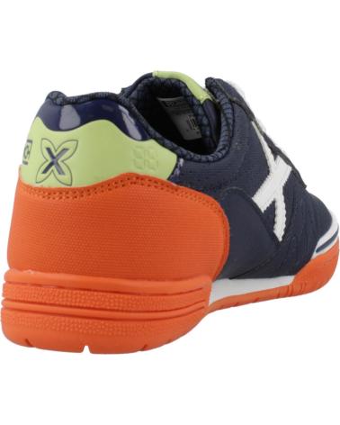 FUTSAL SHOES MUNICH G-3 KID PROFIT SPORT 1511421 NAVY BLUE ORANGE 421