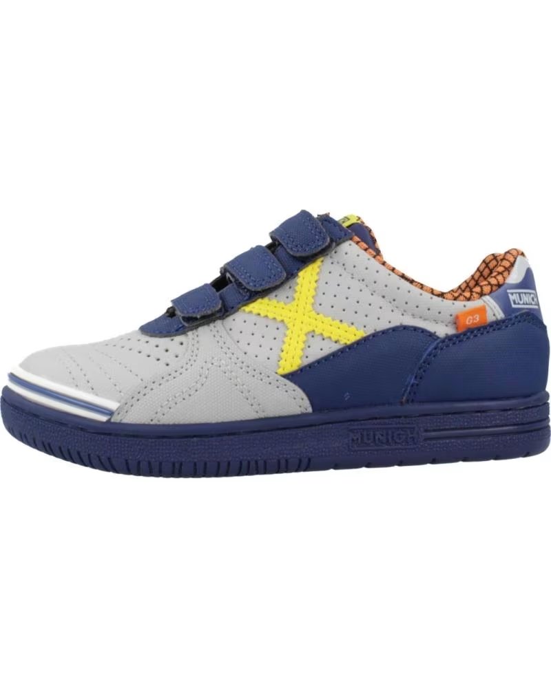 Schuhe für Mädchen und Junge MUNICH ZAPATILLAS G-3 VCO PROFIT PARA NINOS UNISEX EN COLOR AZUL AZUL