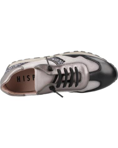 Sportivo per Donna HISPANITAS ZAPATILLAS VELOUR NEGRO