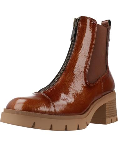 Stivali per Donna HISPANITAS BOTAS MUJER MODELO HI243636 COLOR MARRON CUERO