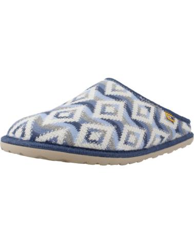 Woman House slipers NORDIKAS ZAPATILLAS HOGAR MUJER MODELO 2083 COLOR AZUL
