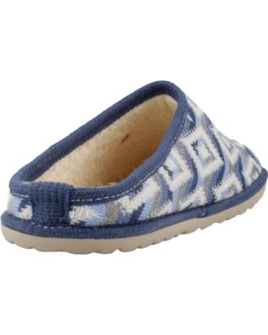 Woman House slipers NORDIKAS ZAPATILLAS HOGAR MUJER MODELO 2083 COLOR AZUL