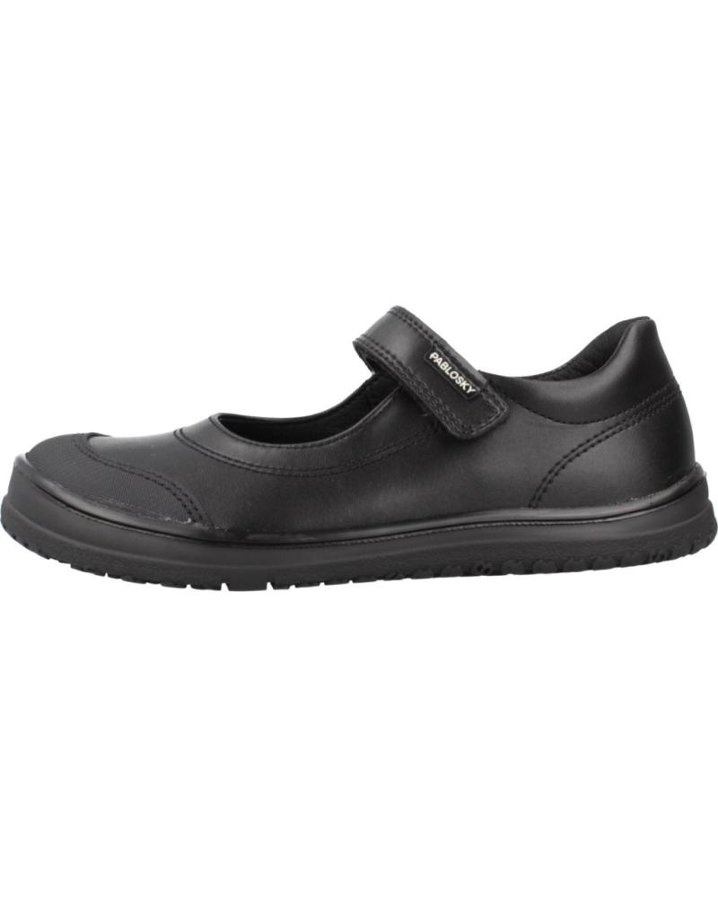 Schuhe für Mädchen PABLOSKY COLEGIALES NINA MODELO 355415P COLOR NEGRO