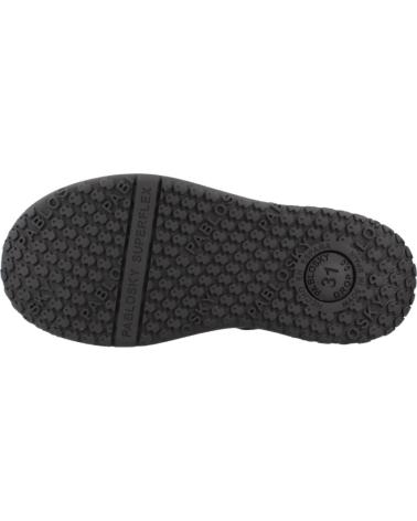 Schuhe für Mädchen PABLOSKY COLEGIALES NINA MODELO 355415P COLOR NEGRO