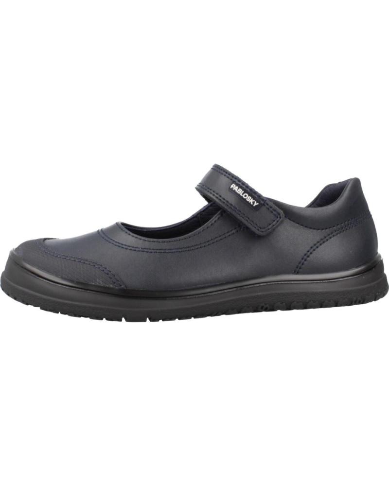 Schuhe für Mädchen PABLOSKY COLEGIALES NINA MODELO 355425P COLOR AZUL MARINO