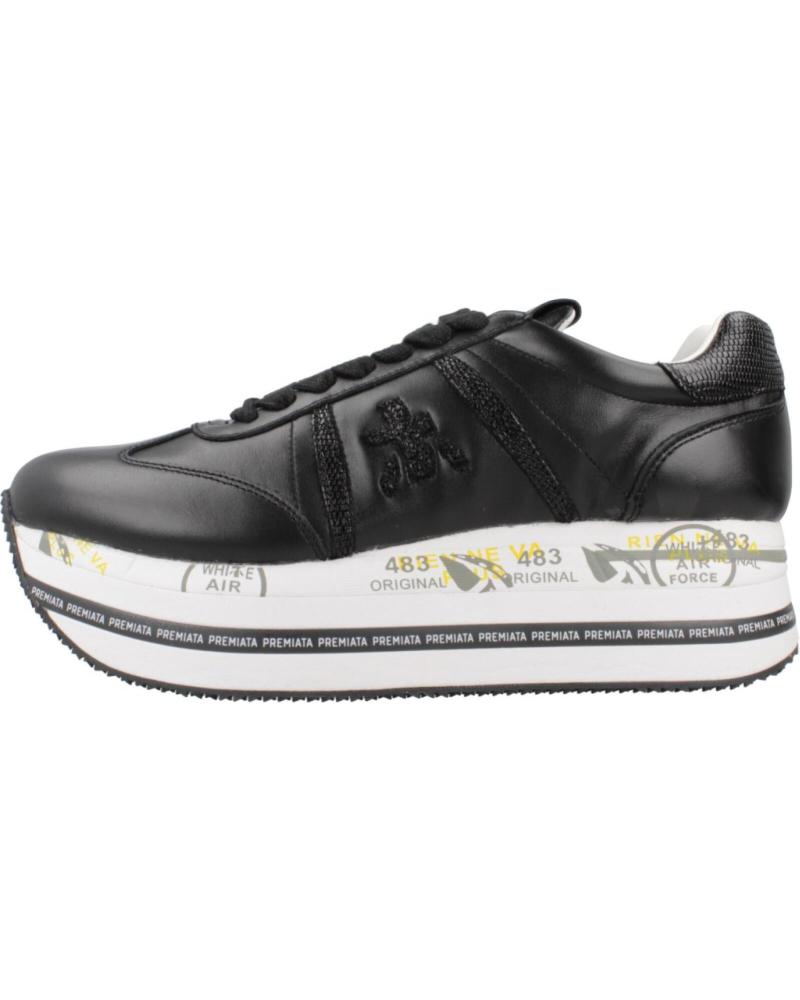 Deportivas de Mujer PREMIATA ZAPATILLAS MUJER MODELO BETH COLOR NEGRO 7107