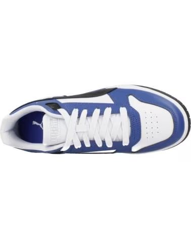 PUMA BASKETS RBD TECH CLASSIC COBALT GLAZE WHITE BLACK BLUE