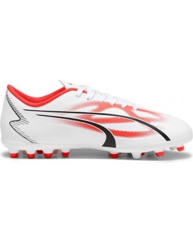 Sportivo per Donna e Uomo e Bambina e Bambino PUMA BOTAS DE FTBOL PARA NIO-A ULTRA PLAY MG JR EN COLOR N BLANCO