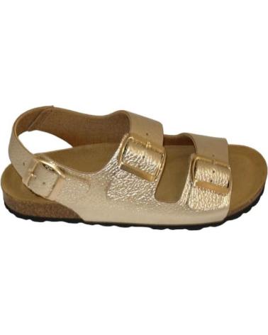 Sandales pour Femme MAWEN SANDALIA BIO PIEL NATURAL PLATEADO