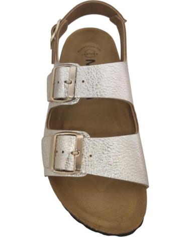 Sandales pour Femme MAWEN SANDALIA BIO PIEL NATURAL PLATEADO