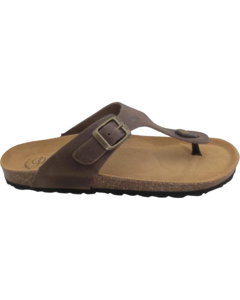 Sandálias-De-Hombre-MAWEN-SANDALIA-BIO-PIEL-NATURAL-MARRóN