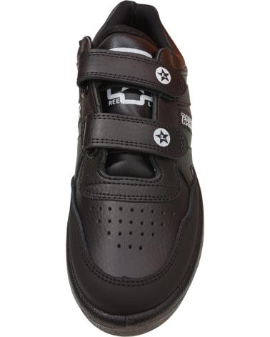 Sneaker-De-Hombre-PAREDES-DEPORTIVO-VELCRO-DE-PIEL-NEGRO