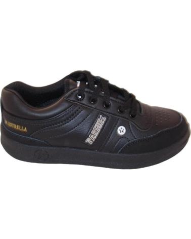 Sneaker-De-Hombre-PAREDES-DEPORTIVO-CASUAL-DE-PIEL-NEGRO