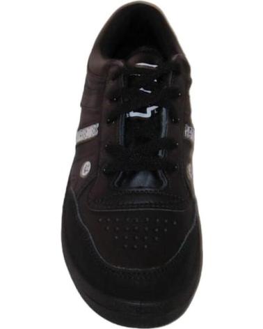Sneaker-De-Hombre-PAREDES-DEPORTIVO-CASUAL-DE-PIEL-NEGRO