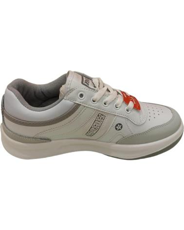 Sneaker für Herren PAREDES DEPORTIVOS CASUAL DE PIEL BLANCO