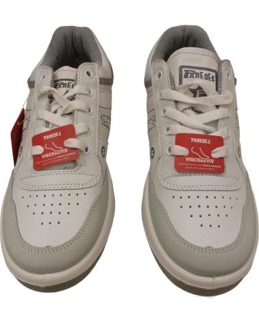 Sneaker für Herren PAREDES DEPORTIVOS CASUAL DE PIEL BLANCO