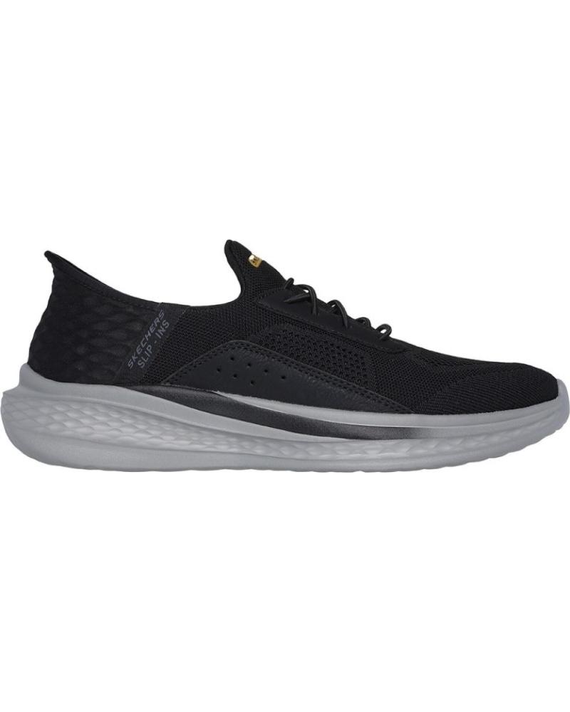 Deportivas de Hombre SKECHERS SNEAKERS SLADE-COHEN HOMBRE NEGRO
