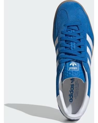 ADIDAS Gazelle Indoor JI2061 Woman Blue Bird - Cloud White - Gum ROYAL BLUE