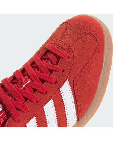 Sneaker für Herren ADIDAS GAZELLE INDOOR JI2063 BETTER SCARLET - CLOUD WHITE - GUM - 4 RED