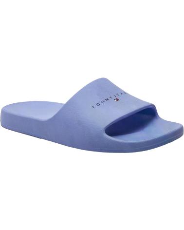 Infradito per Donna TOMMY JEANS CHANCLAS TJW PRINTED PU POOL EN0EN02693 AZUL