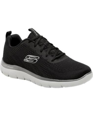 SKECHERS ZAPATILLAS HOMBRE 232395 NEGRO