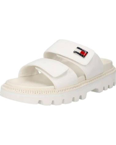 Sandalen-De-Mujer-TOMMY-JEANS-SANDALIAS-PUFFED-BLANCO