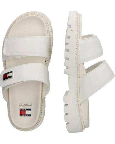 Sandalen-De-Mujer-TOMMY-JEANS-SANDALIAS-PUFFED-BLANCO