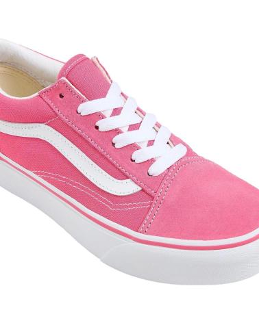Deportivas-De-Mujer-VANS-OFF-THE-WALL-ZAPATILLAS-VANS-OLD-SKOOL-PLATFORM-ROSA