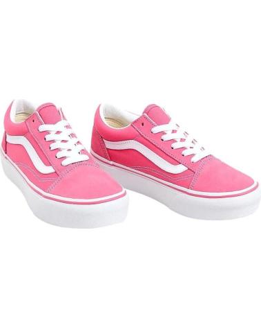Deportivas-De-Mujer-VANS-OFF-THE-WALL-ZAPATILLAS-VANS-OLD-SKOOL-PLATFORM-ROSA