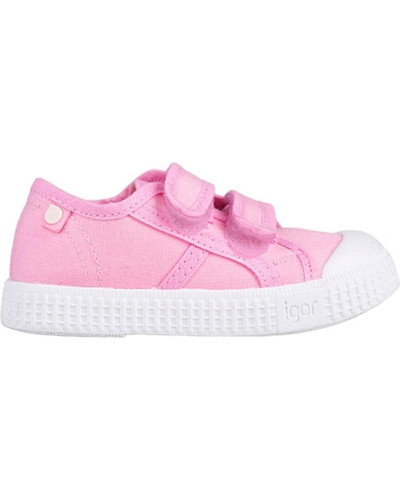 Esportes  de Menina IGOR P BERRI VELCRO ROSA