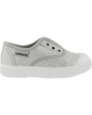 girl Trainers VICTORIA PX PLATA PLATEADO