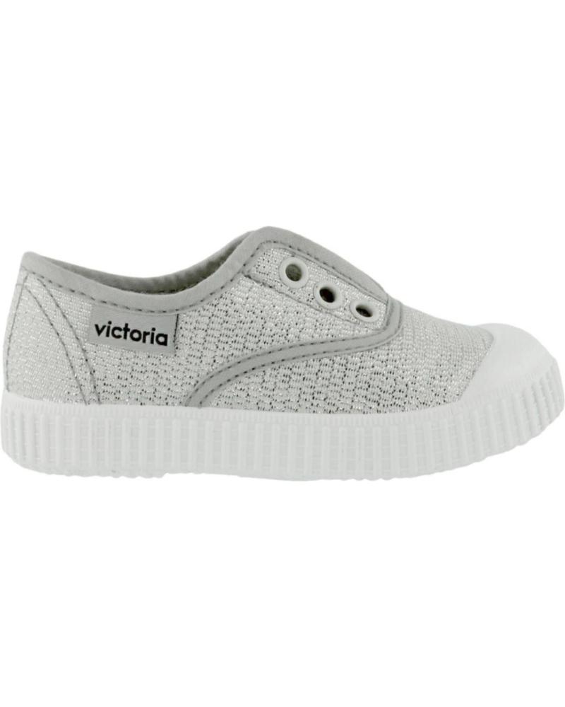girl Trainers VICTORIA PX PLATA PLATEADO