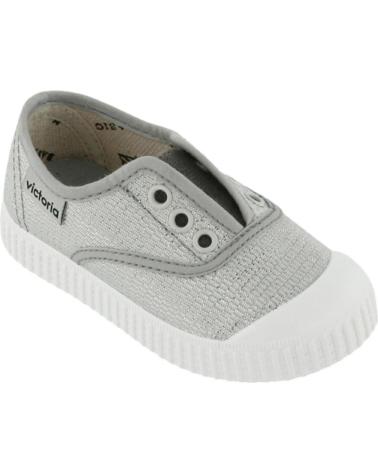 girl Trainers VICTORIA PX PLATA PLATEADO