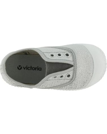 girl Trainers VICTORIA PX PLATA PLATEADO