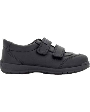 Zapatos de Niño TITANITOS COLEGIAL VELCRO NEGRO