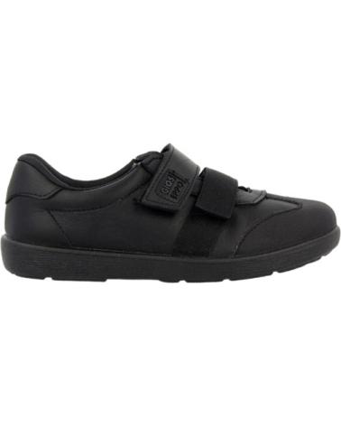 Scarpe per Bambino GIOSEPPO BLUCHER VELCROS PIEL SALCHA NEGRO
