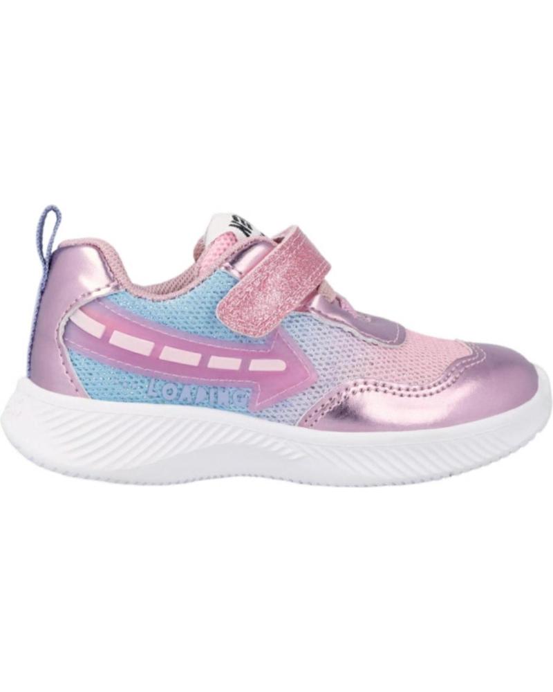Scarpe sport per Bambina GARVALIN DEP LUCES ROSA