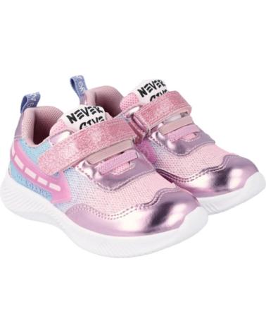 Scarpe sport per Bambina GARVALIN DEP LUCES ROSA