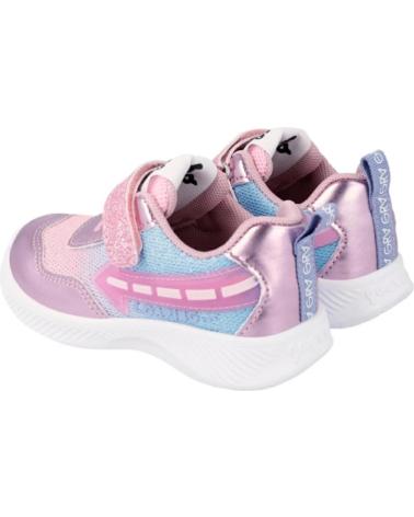 Scarpe sport per Bambina GARVALIN DEP LUCES ROSA
