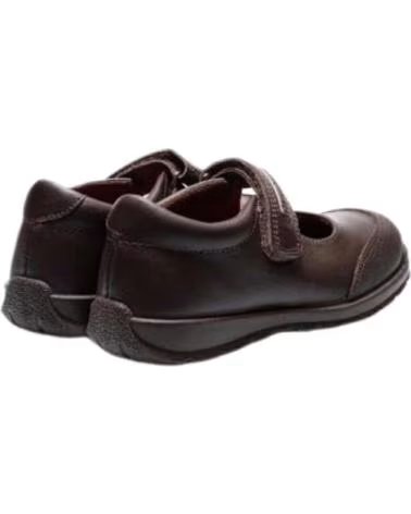 Mocassins de Menina TITANITOS M VELCRO MOKA MARRóN